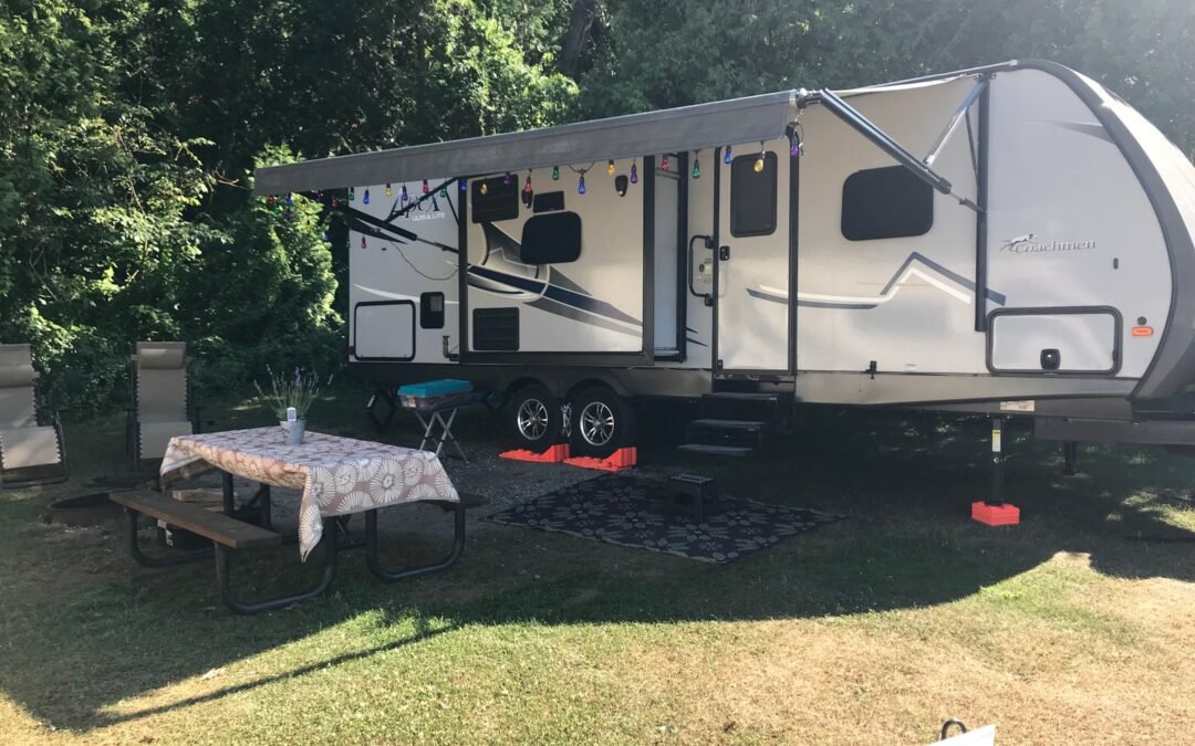 Parking the RV (sometimes it isn't easy)