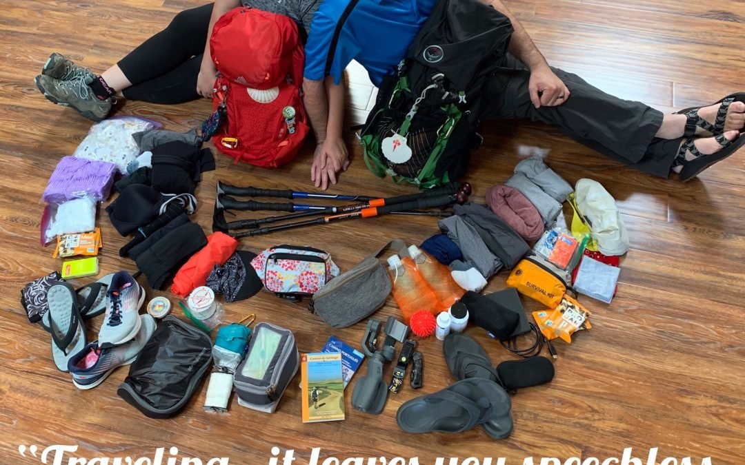 Final Camino 2019 Preparations: Short Hikes, Packing, and a Podcast